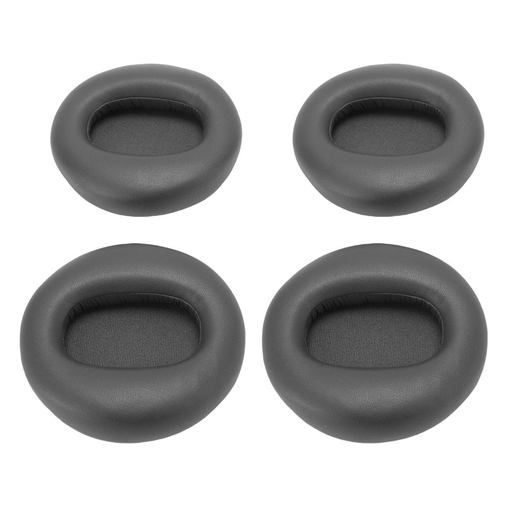2 Pairs Earpads Replacement for Fit900NB Headset Comfortable Sponge Protein Leather Headphone Ear Cu