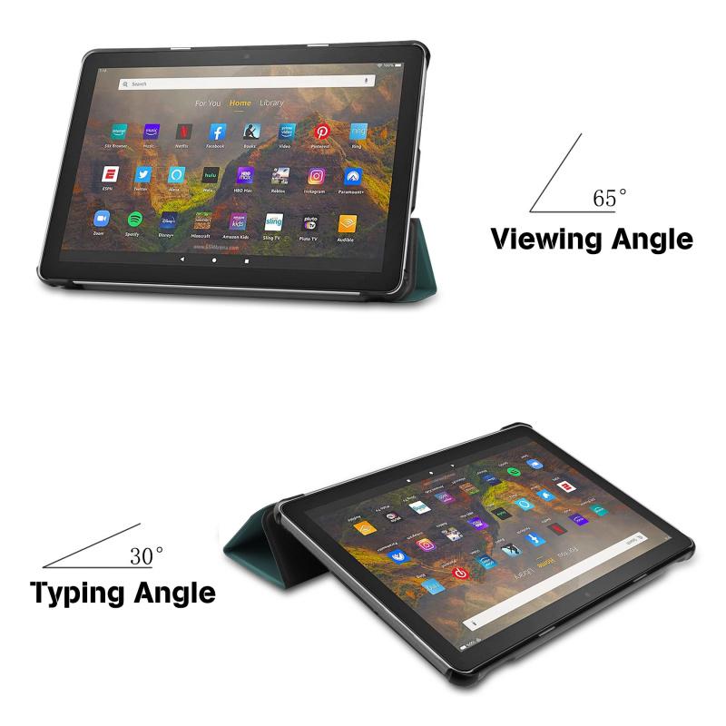 Folio Case for Tab M10 HD 2nd Gen TB-X306X, Tri-fold Smart Cover with Auto Sleep/Wake, Multiple Colors