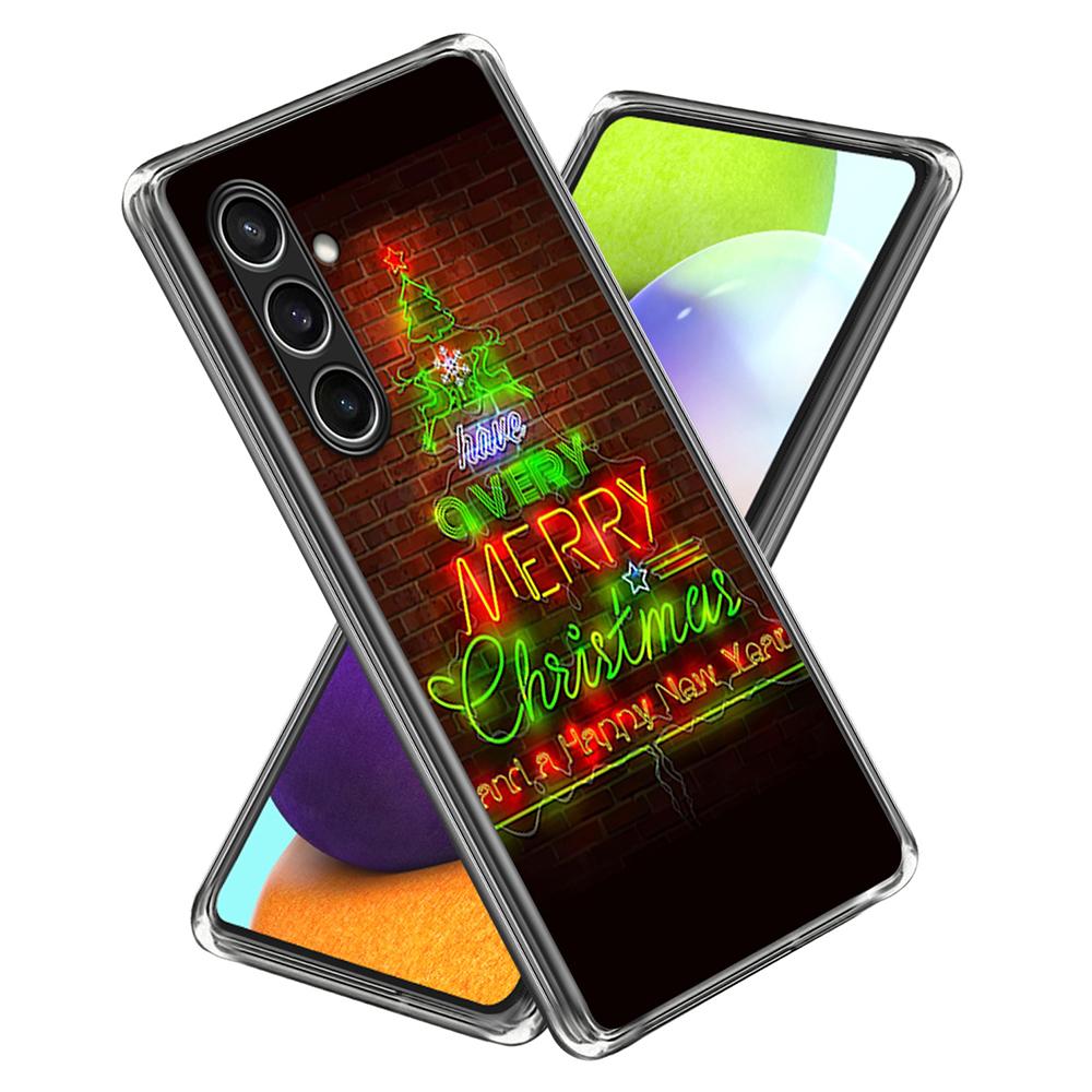 

For Samsung Galaxy S25+ Case Christmas Pattern Printing Soft TPU Phone Cover I