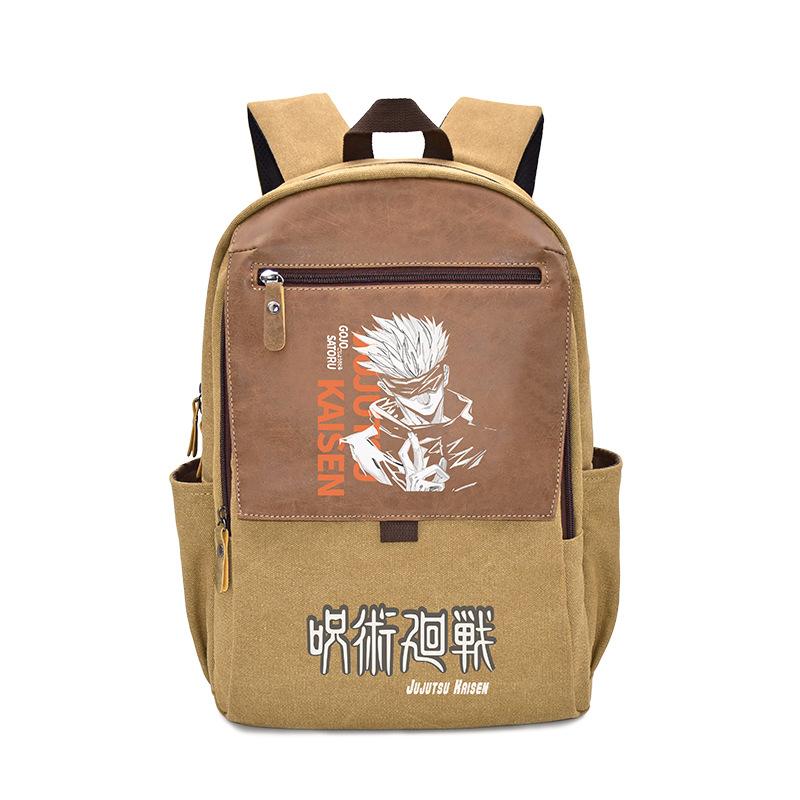 Student canvas backpack