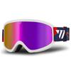 New Brand Ski Goggles Double Layer Lens Anti Fog UV400 Protection Snow Glasses for Men Women Skiing