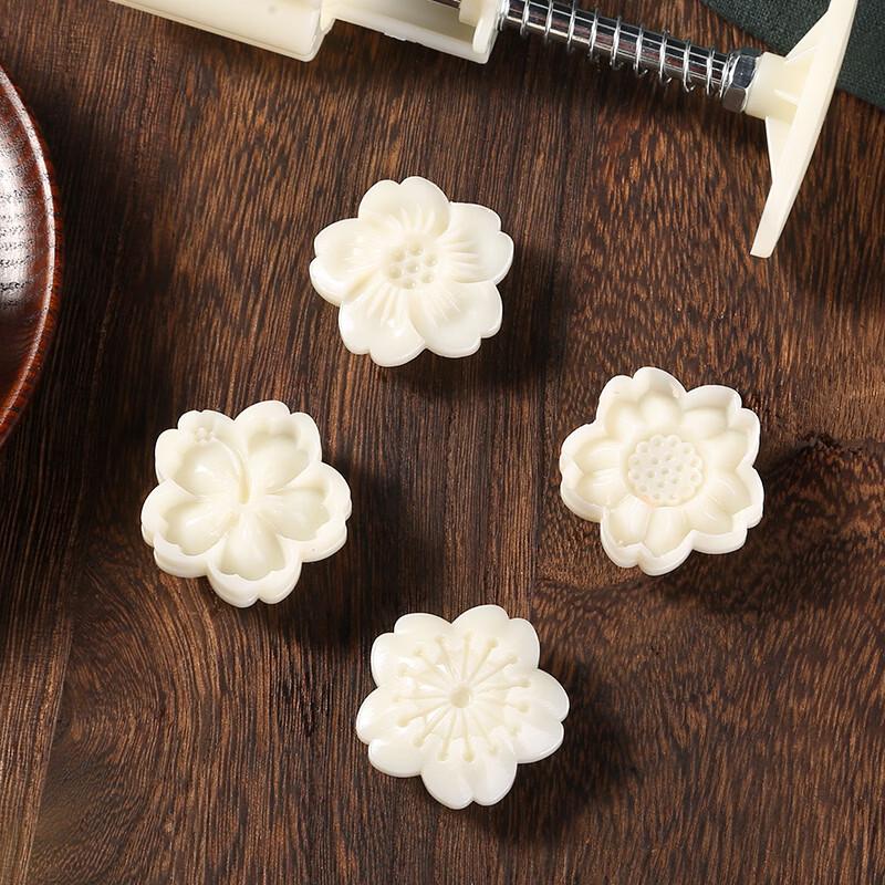 Cherry Blossom Mooncake & Mung Bean Cake Mold