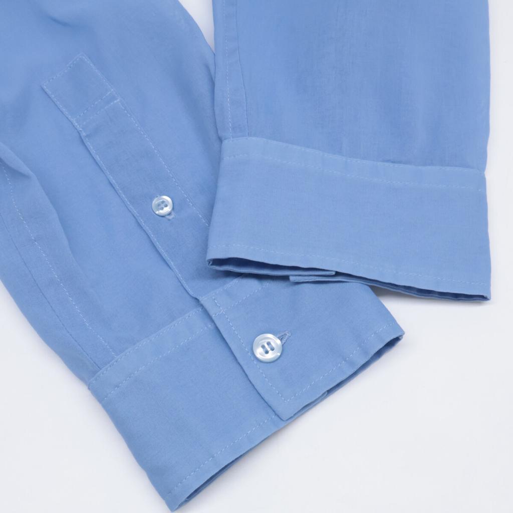 SOSHIOTSUKI [Excellent condition/Made In 2011] S23Stainless Steel01SH-B The Kimono Breasted Shirt Long Sleeve Shirt Tops 44 SAXEUsed