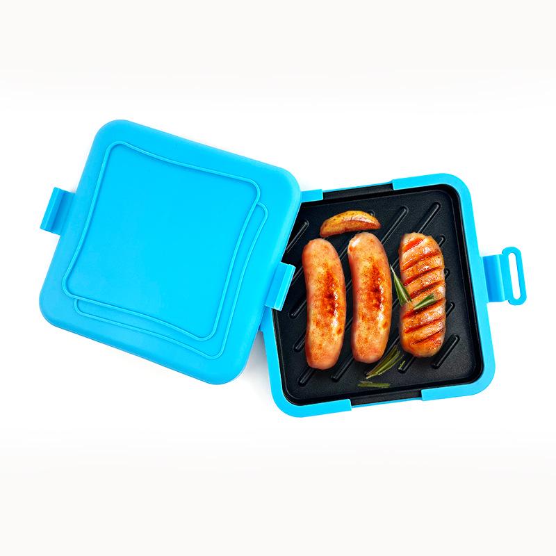 Silikonowy grill do gofrów FCM dwustronny do kuchenek mikrofalowych
