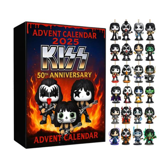 Countdown Calendar 2025 Advent Calendar with 24 Collectible Ornaments Holiday