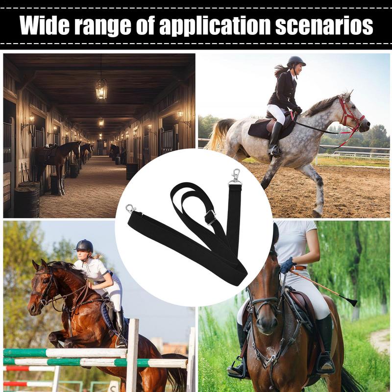 Horse Blanket Leg Straps Equine Blanket Rope Replacement Elastic Adjustable Horse Leg Straps For Farm Equestrian Outdoors