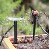 Drip Irrigation System, 20Pcs Plastic     Drip Irrigation Watering Tool Drip Irrigation Emitters with Sprinkler Drippers for Lawn and Ga