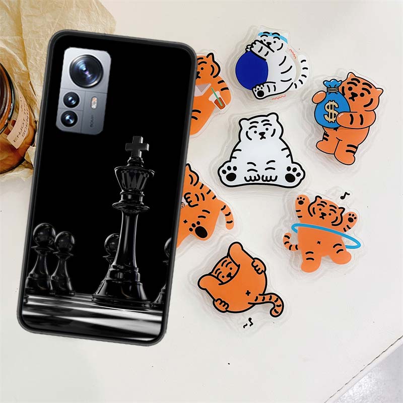 Competitive Chess Game Phone Case For Xiaomi Poco X7 F6 F5 Pro F7 14 Ultra Mi 15 11 Lite F3 M6 M5S M4 11T 10T Pro Cover Capa