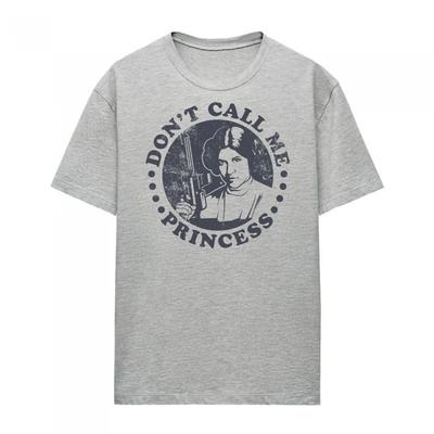 Womens/Ladies DonÂ´t Call Me Princess Leia Heather T-Shirt