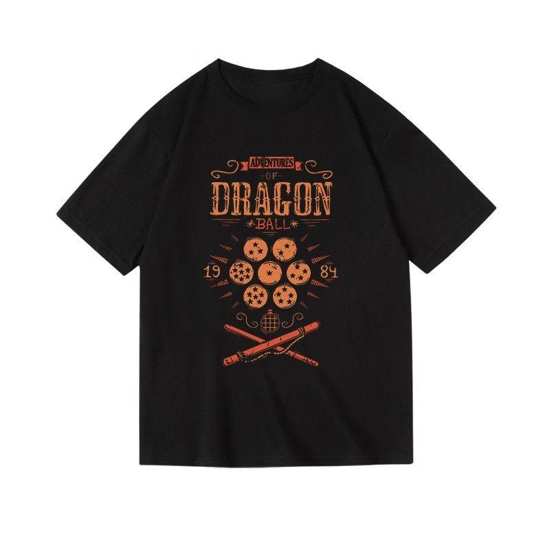 2026 New Summer Dragon Ball 40th Anniversary Majin Buu 100%Cotton Anime Printed T-shirt Extra Size Casual Streetwear Unisex Y2k