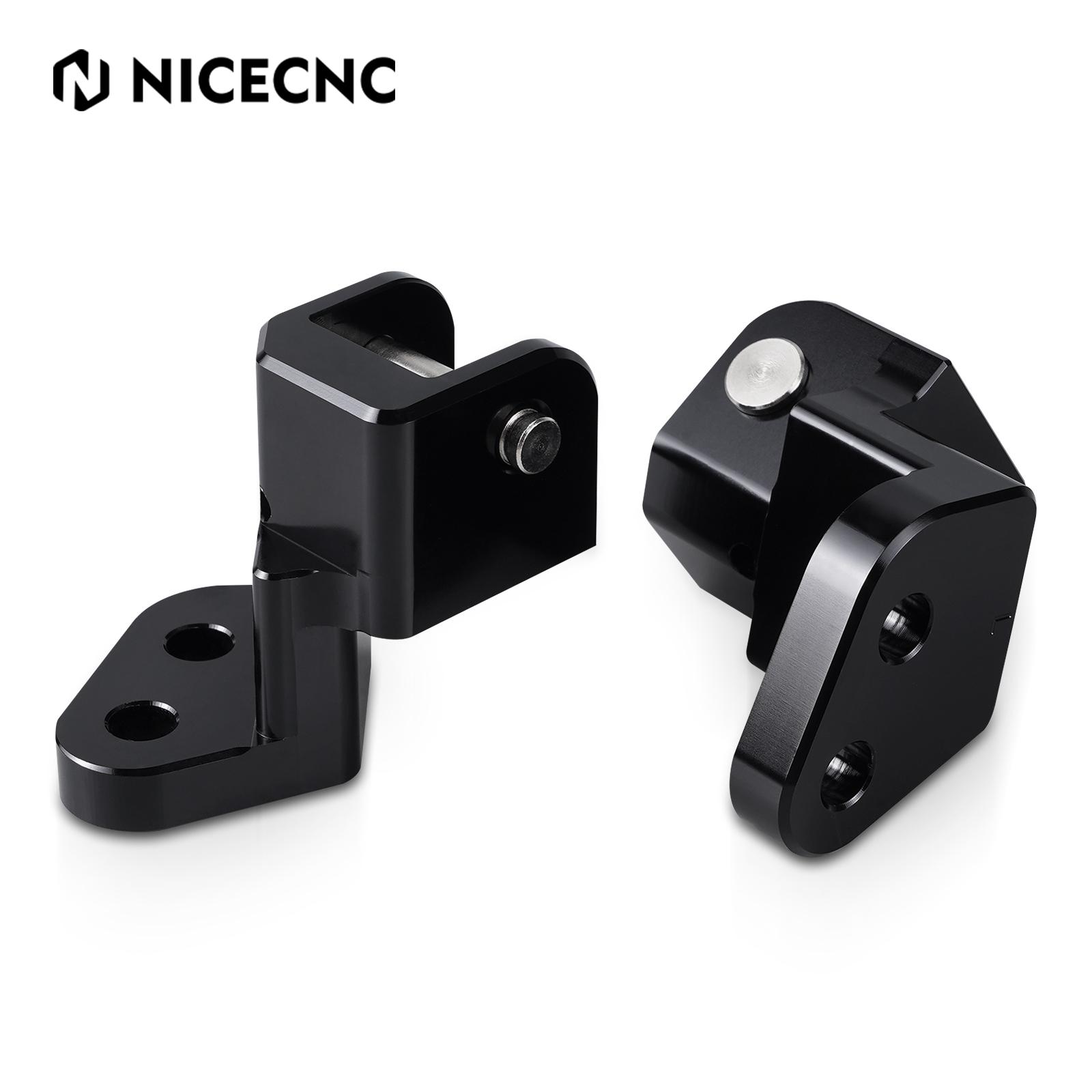For 1987-2018 Kawasaki KLR650 KLR 650 Footpeg Lowering Brackets 1  Motorcycle Footrests Lowering Mount Kit