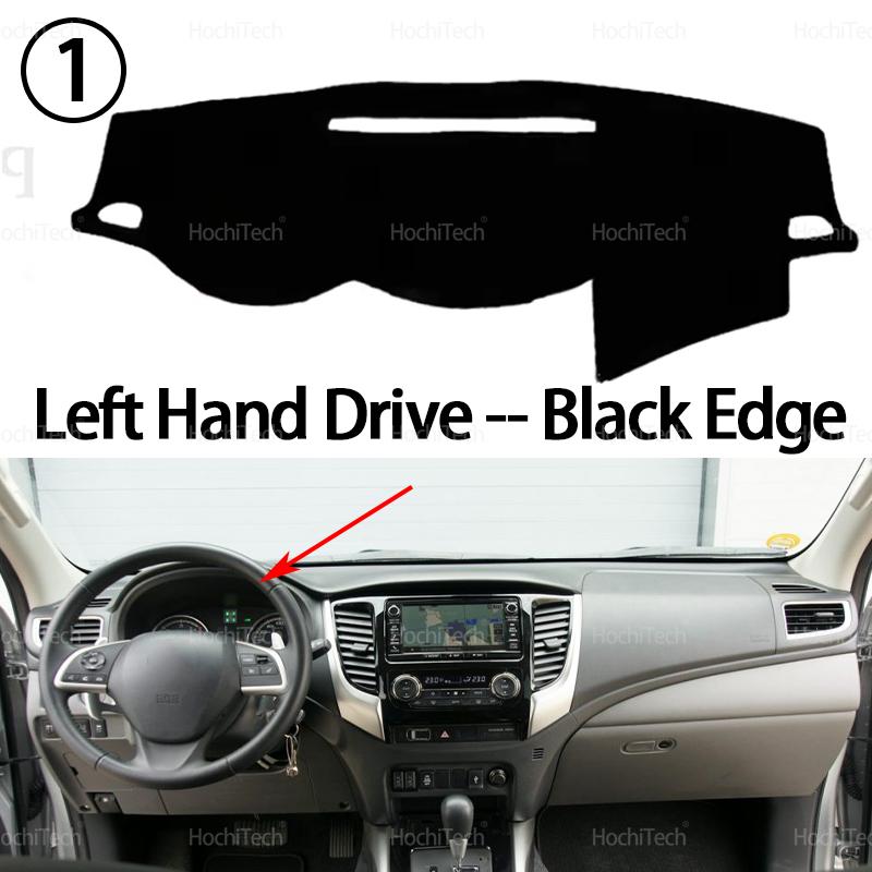 For Fiat Fullback 2016- Dashboard Cover Avoid Light Anti-Slip Anti-dirty Mat Pad Sunshade Dashmat Protect LHD RHD