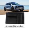 For Hyundai IONIQ 5 Car Central Armrest Storage Box Center Console Tray Organizer Interior Tidying  Car Accessoriesr Gadget
