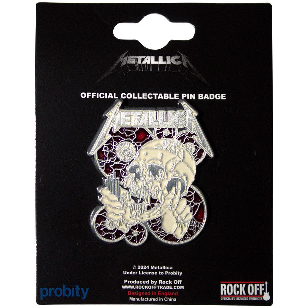 Metallica The Shortest Straw Badge