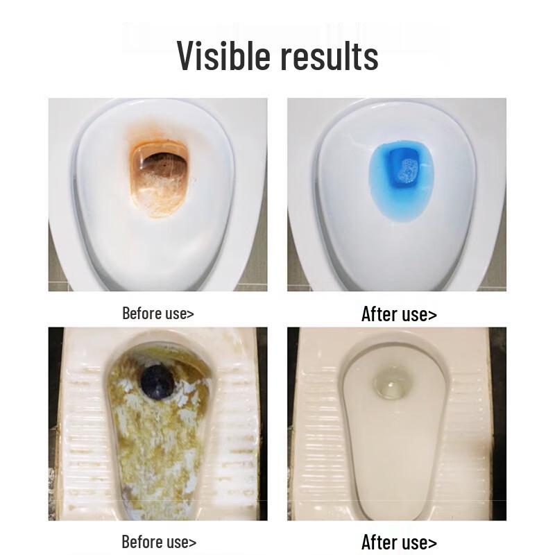 Vilosi Brush-Free Toilet Cleaner Gel 3-Pack