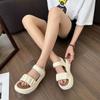 Velcro Platform Sandals Women's New Summer Outer Wear Beach Shoes Casual Sports Sandals