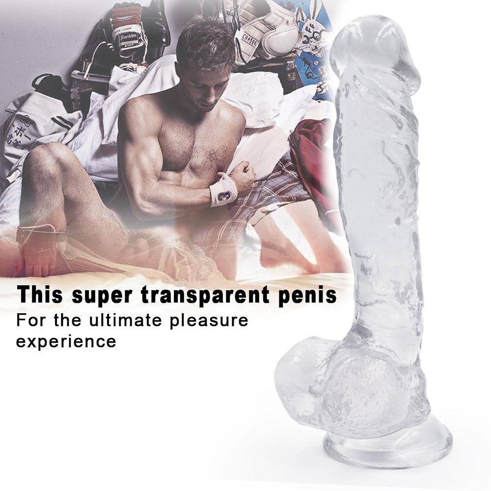 Realistic Dildos RUNYU Jelly Soft Dildo Sex Toys for Woman Strong Suction Cup Penis Dildosex Toy For Adults Sex Shop