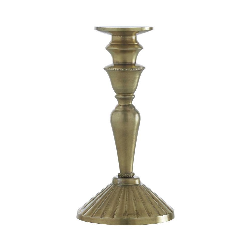 Gold Metal Taper Candle Holder Elegant Decorative Centerpiece Indoor Use Fits 1 Inch Taper Candles Modern Farmhouse Home Decor