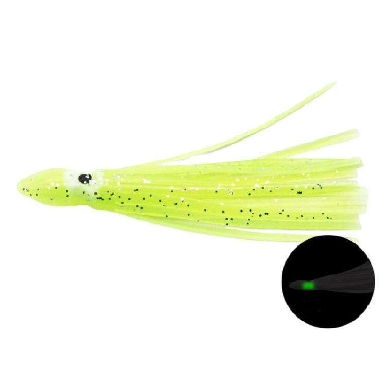 50Pcs Fishing Tackle Glow Baits Trolling Skirt Lures Fish Lures Fishing Lures Squid Skirts Artificial Baits