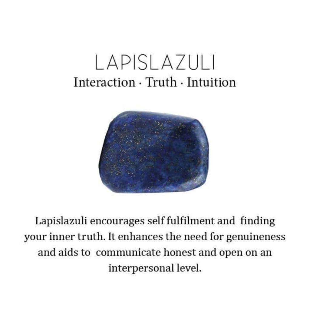 Oval Natural Lapis Lazuli Copper Unique Electroformed New Chain Necklace Jewelry V-82