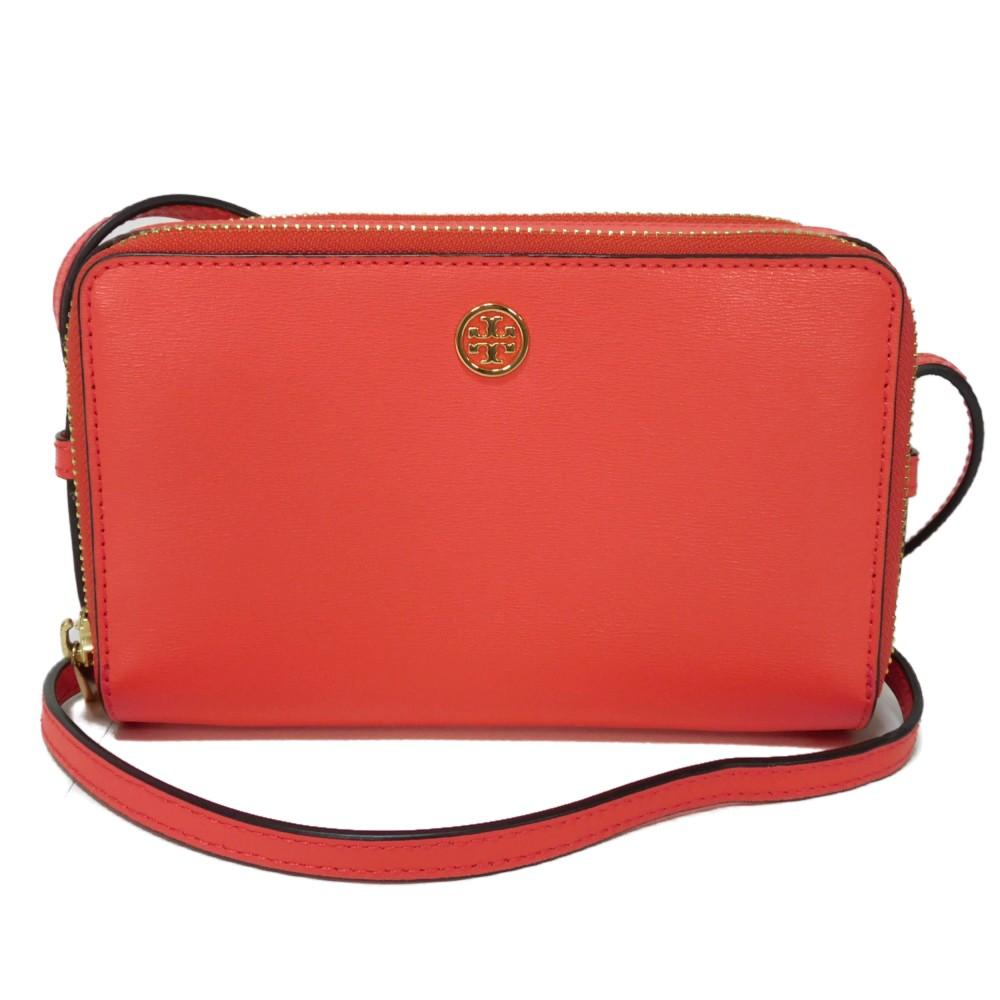 

Подержанная мини-сумка Parker с двойной молнией 10833 50665 7921 Saffiano розовая Пошет с логотипом Double T Красный Имбирь Женская от