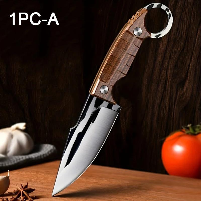 Professional Kitchen Knives Stainless Steel Boning Knife Pocket Slicing Meat Cleaver Butcher Fruit Knife Kitchen Cooking Tools