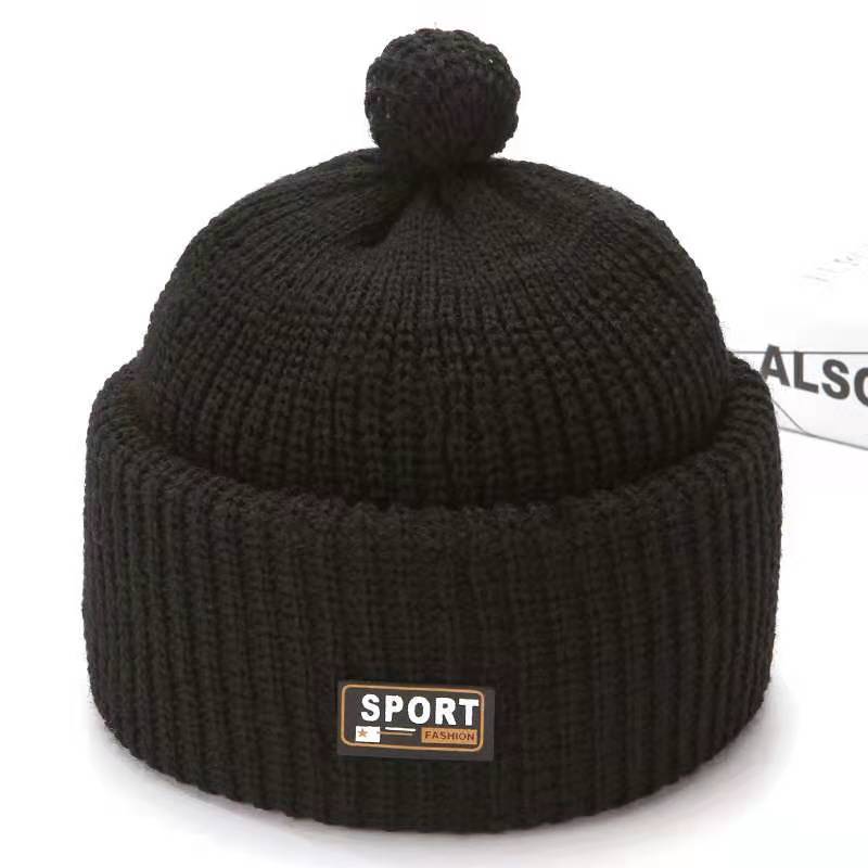 

Шапка старика для мужчин, чтобы согреться зимой, шапка отца для защиты ушей, вязаная шерстяная шапка дедушки старика, толстая шапка для пожилых людей среднего возраста One Size чёрный