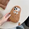 3D Cute Cartoon Funny Potato Soft Silicone Phone Case For iPhone 17 Air 16 15 14 13 12 Pro Max Plus Shockproof Protective Cover