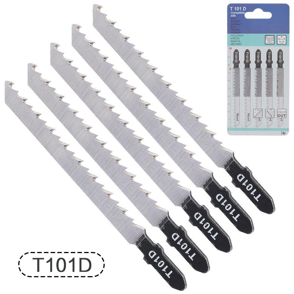 STONEGO HCS Jigsaw Blade Set T101B T101D T144D T101BR T244D T127D T111C T111D 100mm T Shank Saw Blade For Wood/Metal Cutting