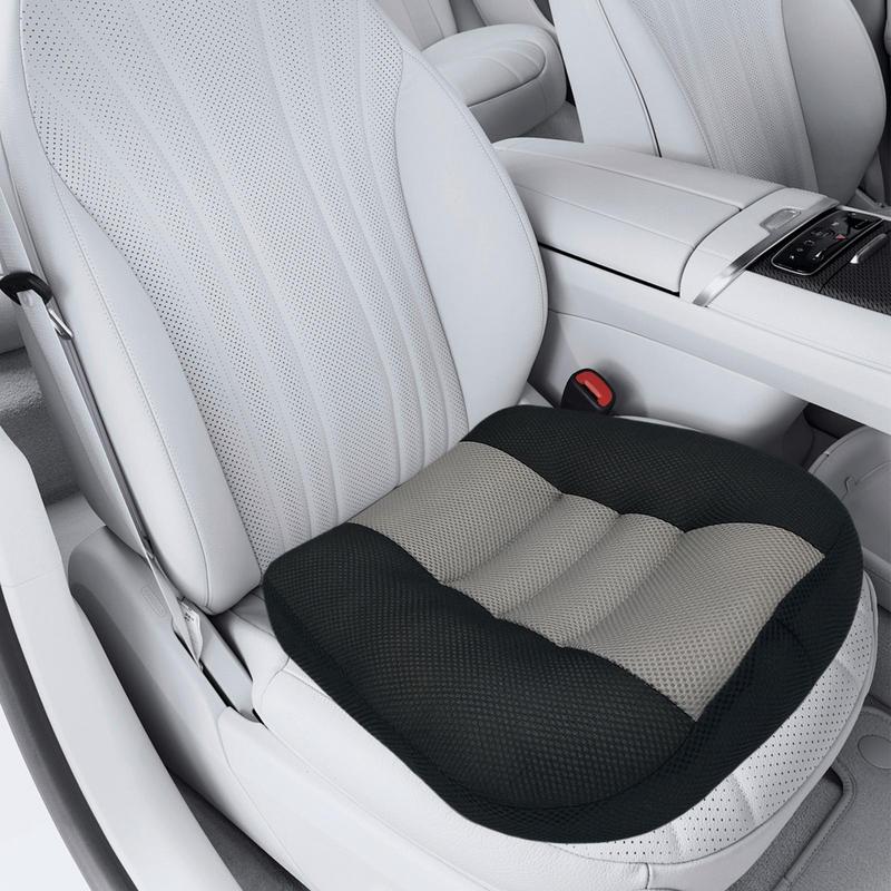Car Seat Cushions Driver Seat Cushion Pillow Adjustable Height Secure Strap Pillow For Men Women Offices Family Truck Sitting