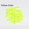2cm 0.3g Pink / White / Yellow / Luminous Silicone Soft Fish Head DIY Sabiki Rig Material Lure Soft Bait for Makerel White Fish