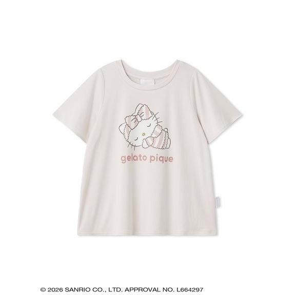Sanrio House Gelato Pique KIDS One Point T-Shirt Maternity WearBaby Products Other Baby Goods Pink