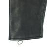 NINE Long Sleeve Double Riders Jacket F Black Side Lace-up Men's Used