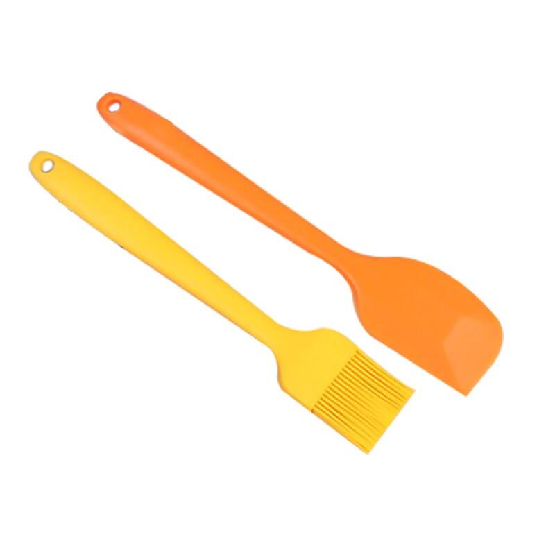 High-Temperature Silicone Oil Brush & Scraper Set