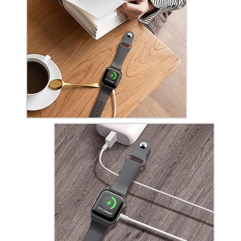 Magnetyczna Bezprzewodowa Ładowarka USB A Szybka Dla Apple Watch Ultra Seria 9 8 7 6 Se Kabel Type C Do Ładowania Dla Iwatch Seria 5 3 2