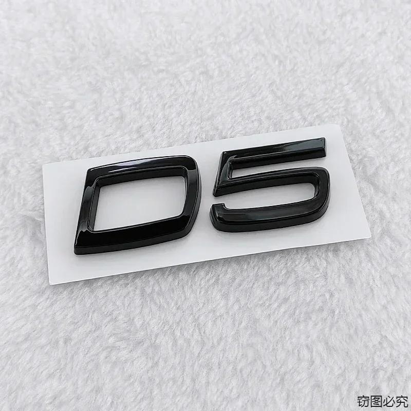 3D Auto ABS  Badge Emblem Sticker for Volvo D2 D3 D4 D5 D6 D7 Logo V40 S40 S60 S70 S80 V50 Exterieur Accessoires