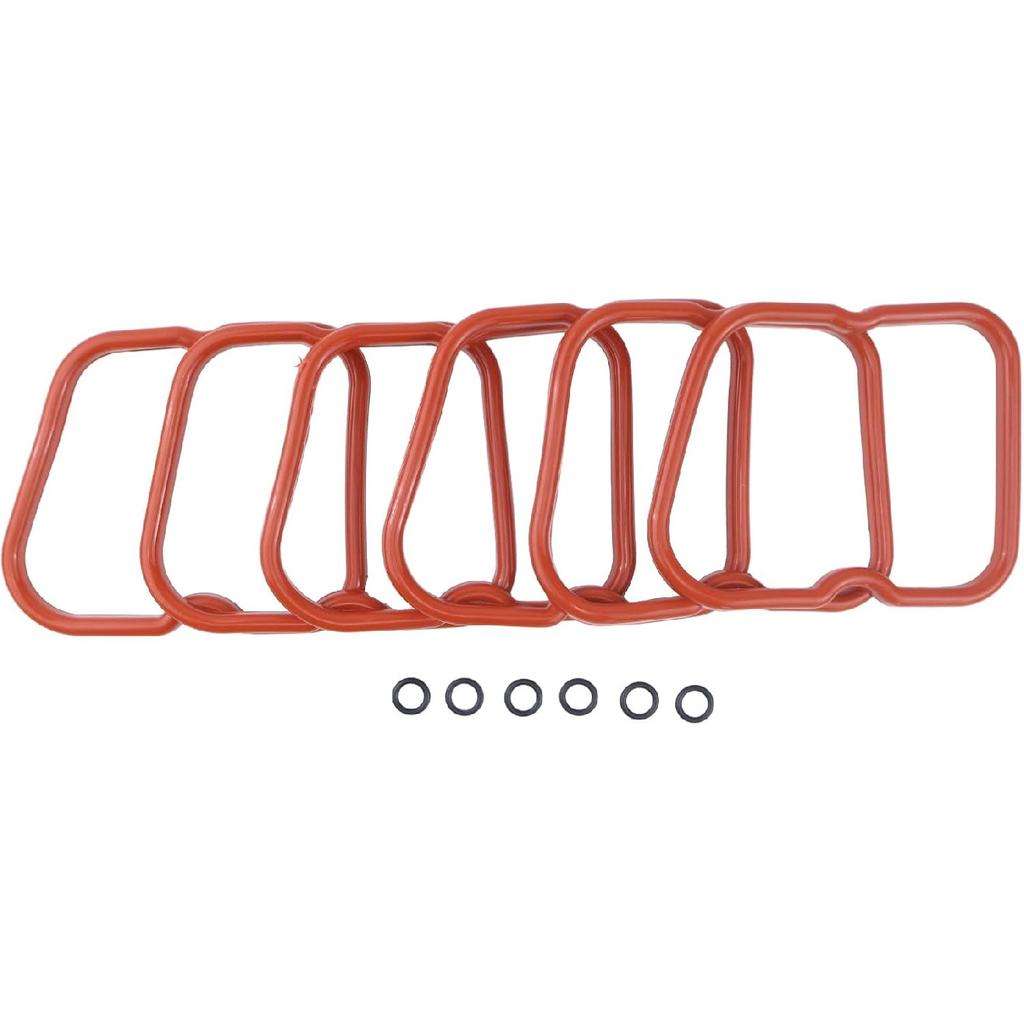 Valve Cover Gasket Set 3930906 3902666 Compatible with Cummins 4BT 3.9L 6BT 5.9L 12V Engine for 1989-1998 Dodge Ram 2500 3500