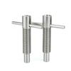 T-Handle Retractable Stainless Steel Self-Locking Spring Pins Indexing Plungers M6/M8/M10/M12/M16 Coarse Thread