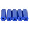 DUUTI 5pcs 4mm Bicycle Cable End Caps Aluminum Alloy Brake Shifter Cable Tips Crimps FerrulesBlue