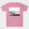 T-shirt Donna Rosa Vintage Retro Classica Muscle Car P Stampa Harajuku Kawaii T-shirt Estiva Manica Corta Maglietta Top
