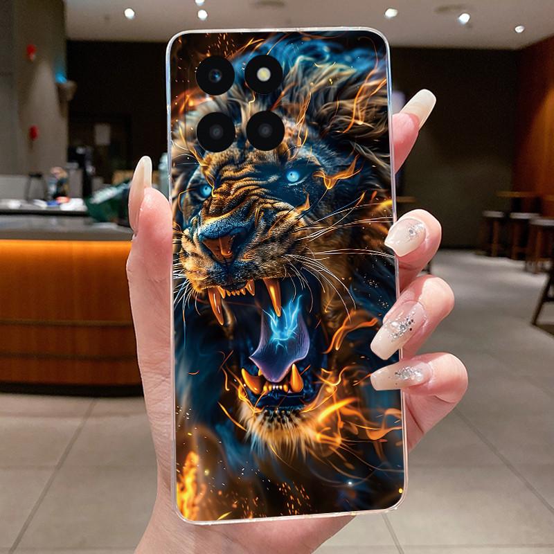 For Honor X6a Case Honor X6b X6C Cute Cartoon Cool Boys Girls Cover Clear Soft Silicone Case Honor X6C X 6 a X6 B HonorX6a Shell