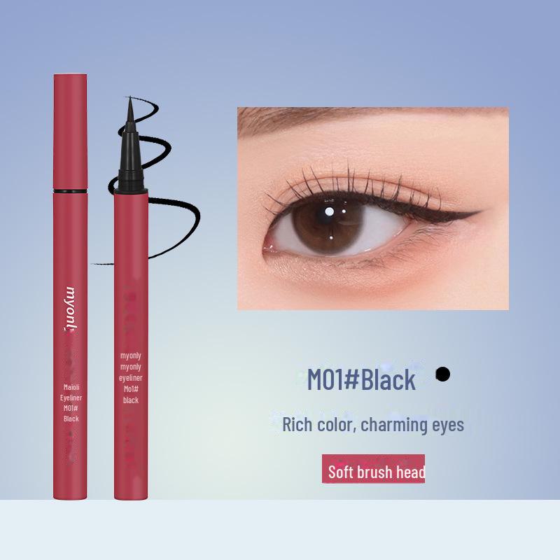 

Водостойкая подводка для глаз Maioli Ultra-Fine Eyeliner Pen — быстросохнущая, долговечная, не размазывается. Soft Hair