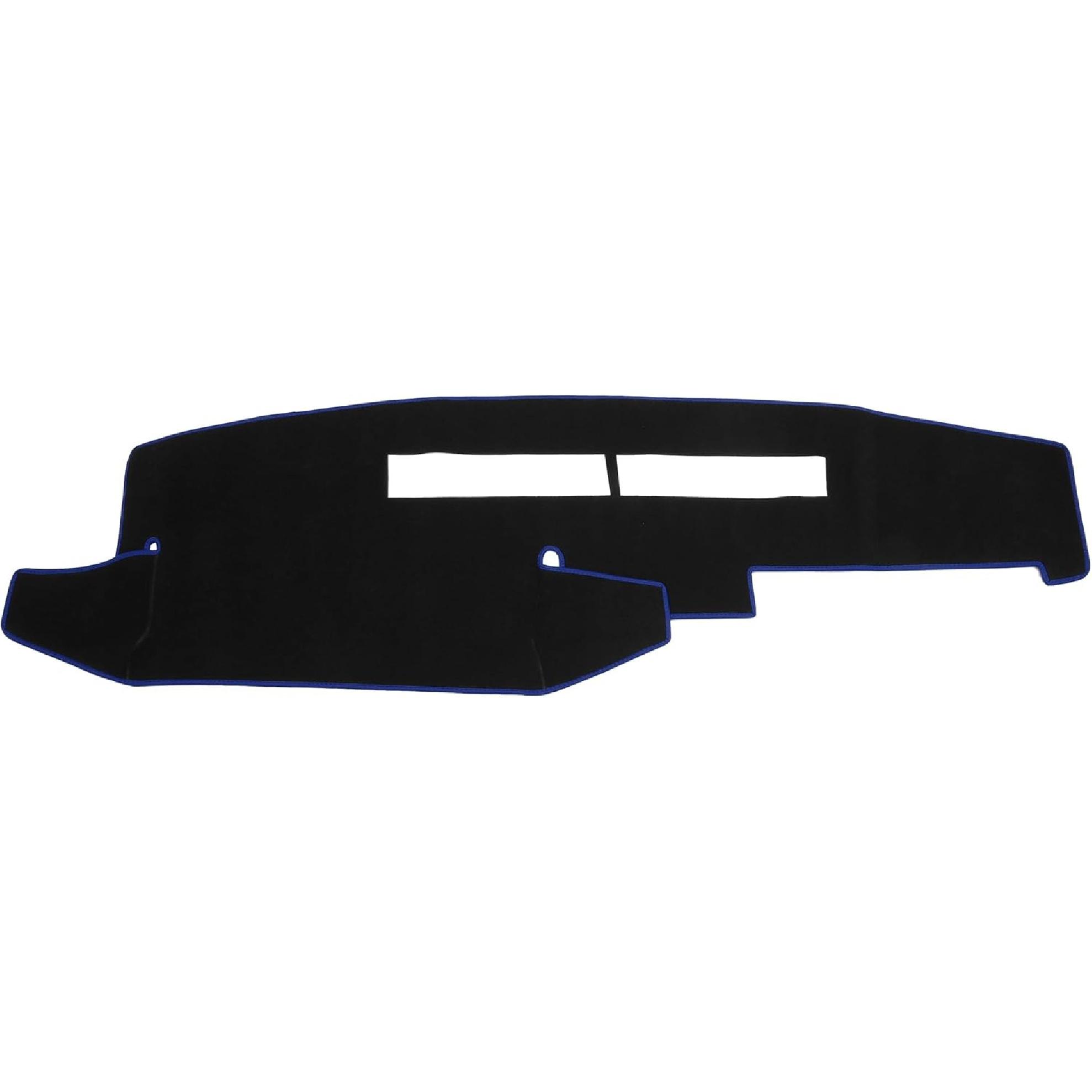 Dashboard Dash Cover Compatible for Chevy Silverado 1988-1994, Durable Polyester Black Front Dash Cover Mat синий