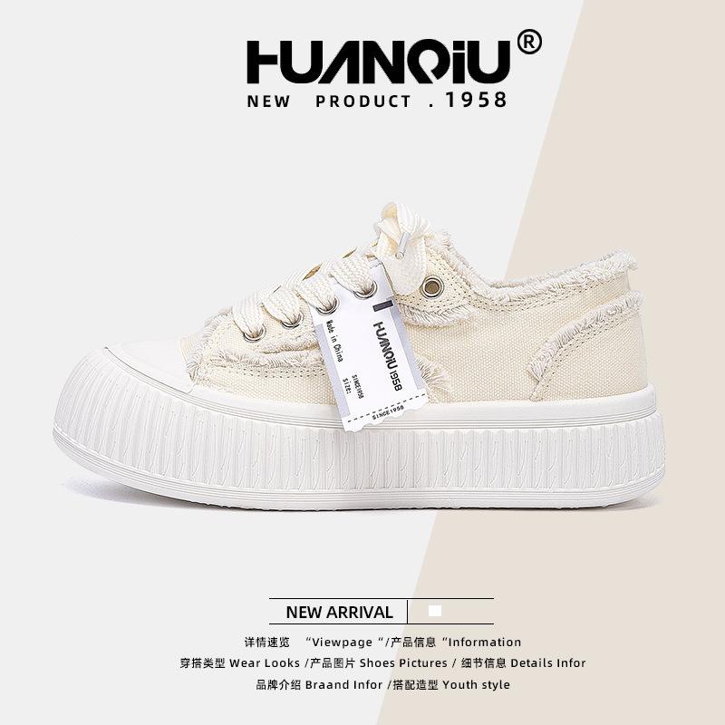 Global canvas shoes women's ZHQ-XA516 new summer versatile small women's shoes casual little white shoes women's shoes tide