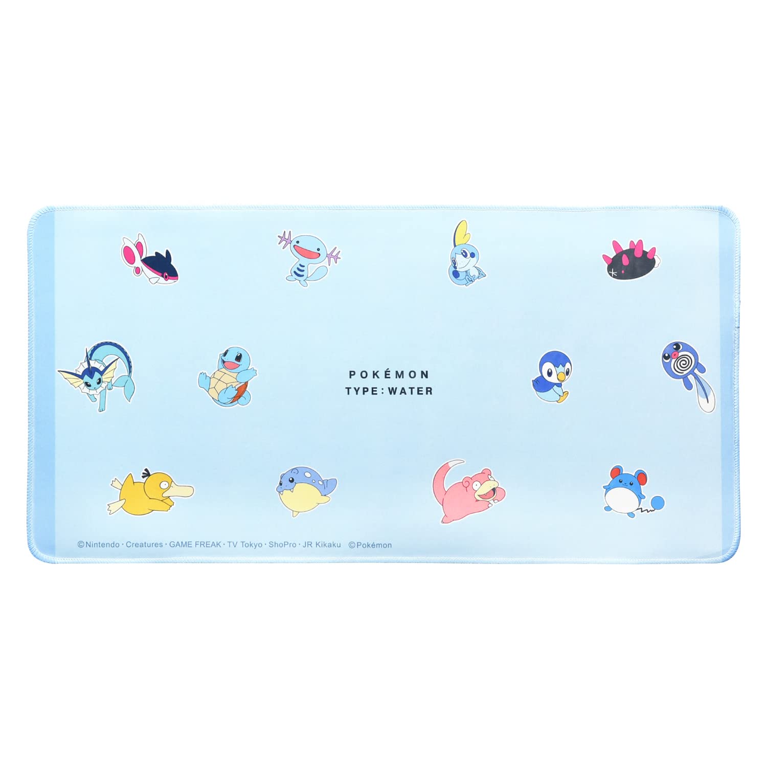 Gourmandise Desk Mat Pokémon (Water Type) POKE-784C