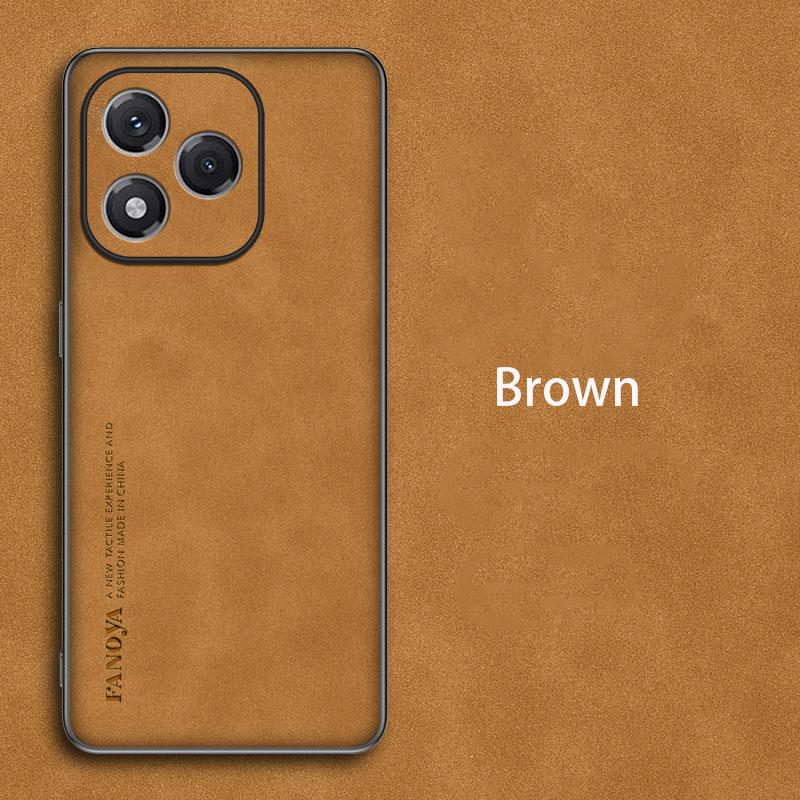 Luxury Sheepskin PU Leather Silicone Phone Back Case Cover For Honor 400 Pro 400Pro Bumper Coque For Honor 400 Lite