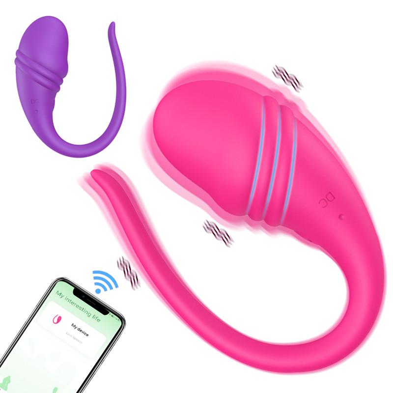Wireless Bluetooth App Remote Control Vaginal Vibrator Clit Stimulate G Spot Dildo Wear Vibrating Egg Panties Sex Toys for Women