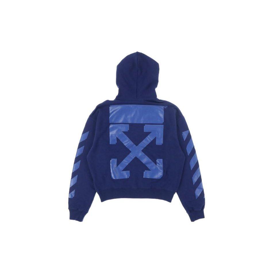 OFF WHITE FW21 Sweatshirt Men's Blue OMBB037F21FLE0074545
