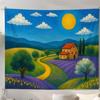 Rural Scenery Tapestry