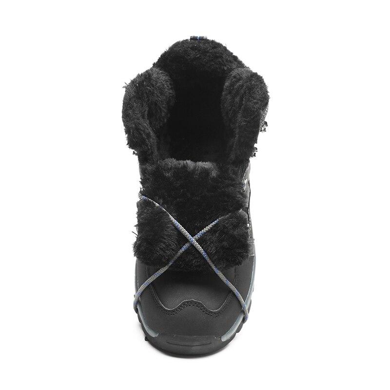 Winterwanderschuhe Herren Schneestiefel Outdoor-Wanderschuhe Unisex Sportschuhe Leder Damen Western Wasserdichte Stiefel Arbeitsschuhe